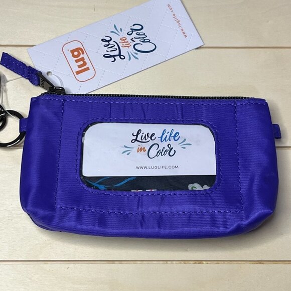 Lug  Metro XL ID Pouch w RFID-NWT  Violet - Picture 2 of 2